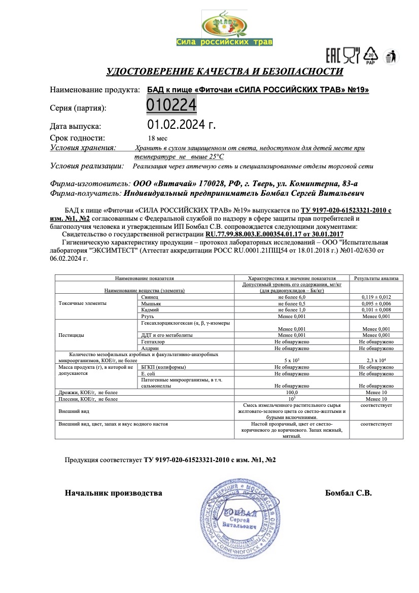 Паспорт №022024